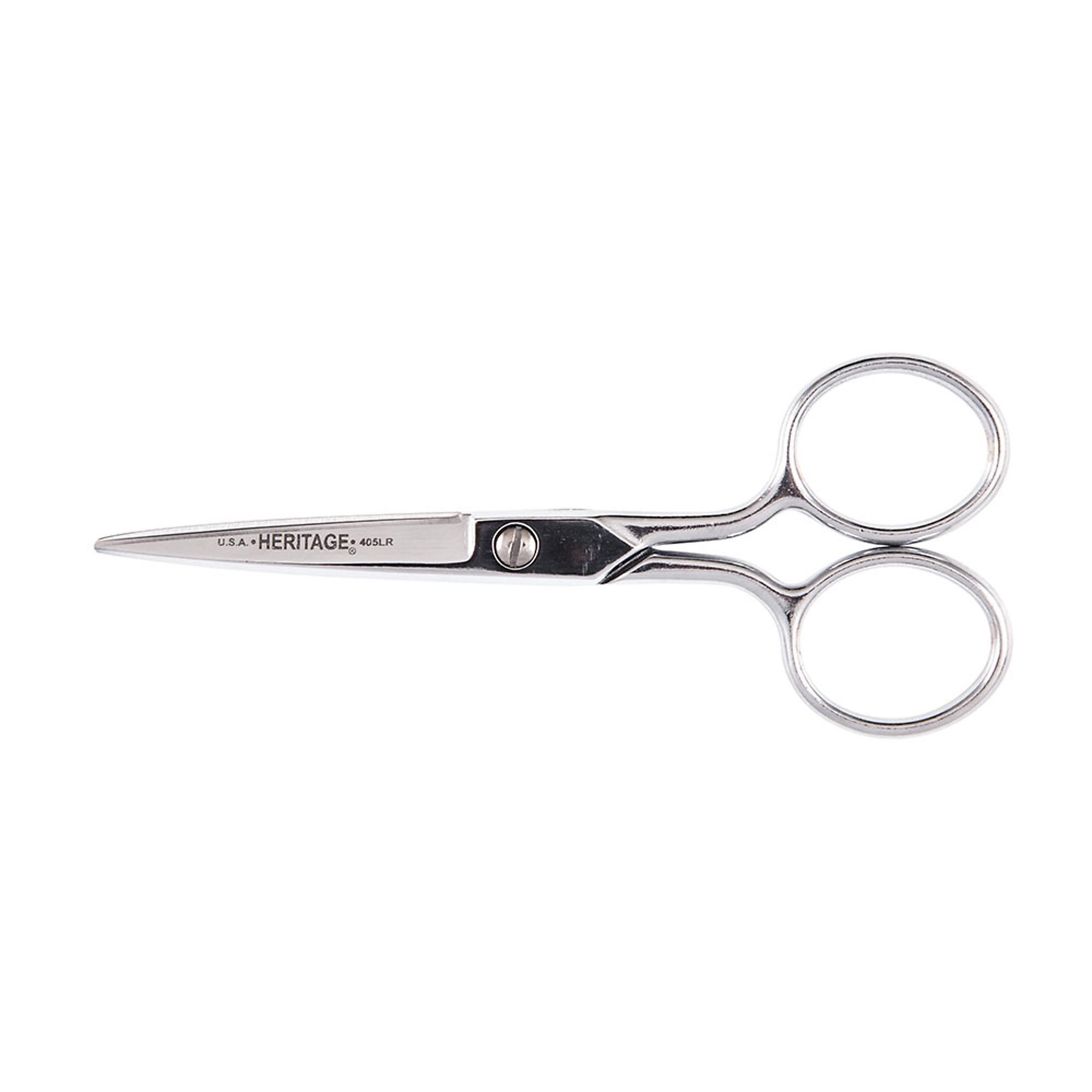 Klein Tools, Embroidery Scissor with Large Ring, 5in., Blade Size 2.13 in, Tool Length 5.13 in, Model# G405LR